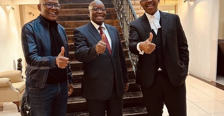 Julius Malema sent “big dogs” to recruit Zuma. Look how Nxamalala responded