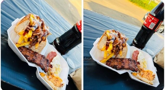 “That KFC kota is R80 look at mine for R35.” A guy posted and had people talking.