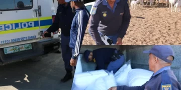 Look what Police were doing between the borders of SA, Botswana & Namibia