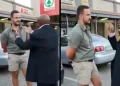 “You Are White, You Don’t Belong Here” – Black Man Attacks A White Man Outside A Shopping Center