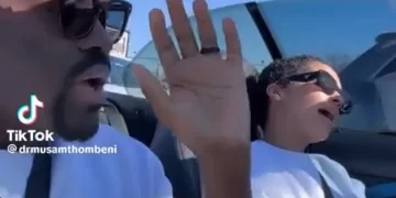 Watch and see what Musa Mthombeni and his wife were doing that caused a stir on social media