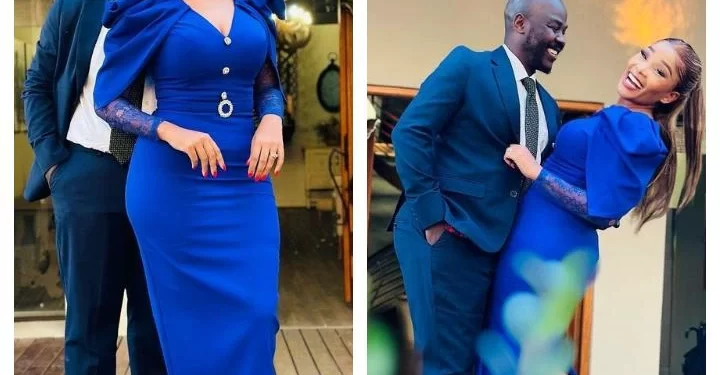 Sthoko From Skeem Saam Actress Took Fans Attention With Her Gorgeous Photos Alongside Her Husband