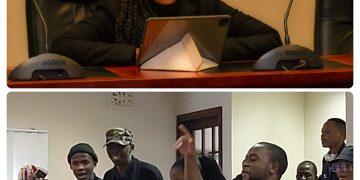 Look what group of angry students did to Acting Public Protector