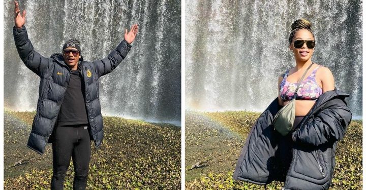 Ex-Chiefs Star Mthokozisi Yende and Kelly Khumalo: Make a Stylish Statement with Amakhosi Jackets