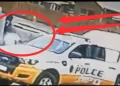 Watch: SAPS officers in trouble after CCTV camera caught them accepting Coca-Cola as bribe