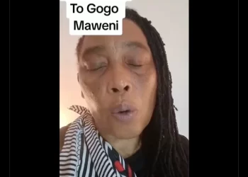 Gogo Maweni got an urgent message from this woman