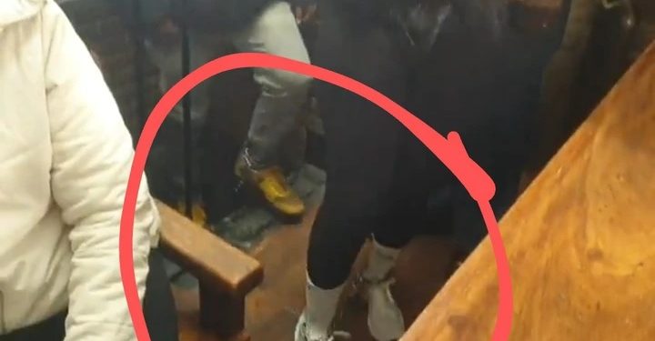 Watch Dr Nandipha Struggle To Walk In Court Because This Was Around Her Legs