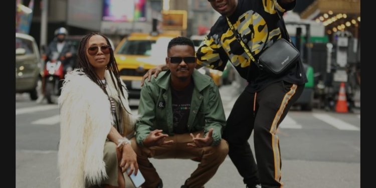 Dj Tira, Dineo and MacG hit the streets of New York