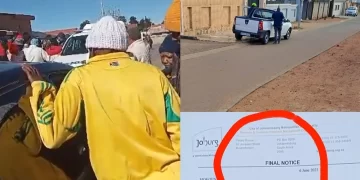 Nigerian Nationals Caught Handing Home Owners Final Notices In Soweto