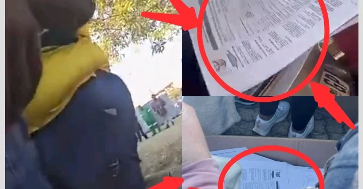 Watch: ANC members dumping 100 of CV’s after veteran Panyaza Lesufi promised only black people jobs