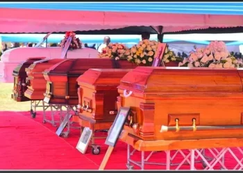 Six caskets, one burial this is too much; Sad tale of family who lost 7 members in bus crash