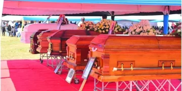 Six caskets, one burial this is too much; Sad tale of family who lost 7 members in bus crash