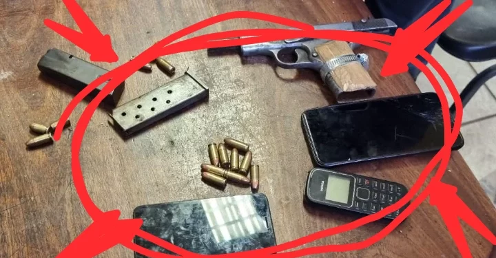 SAPS intercepted a strange vehicle carrying 4 most wanted criminals in Benoni and they found this