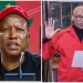 “You can die if you want” Malema Lashed Out After He Was Criticized For Accepting Mzwanele Manyi
