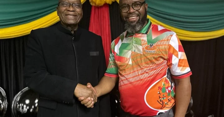 Jacob Zuma got a new position at SANCO