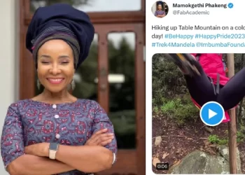 Dr Mamokgethi Phakeng (56 year old) gets dragged on Twitter after posting an unpleasant video