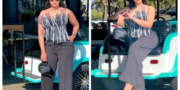Ayanda Ncwane’s latest post caused commotion as she looked classic in her stylish outfit