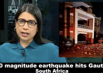 WATCH: A 5.0 magnitude earthquake hits Gauteng, South Africa