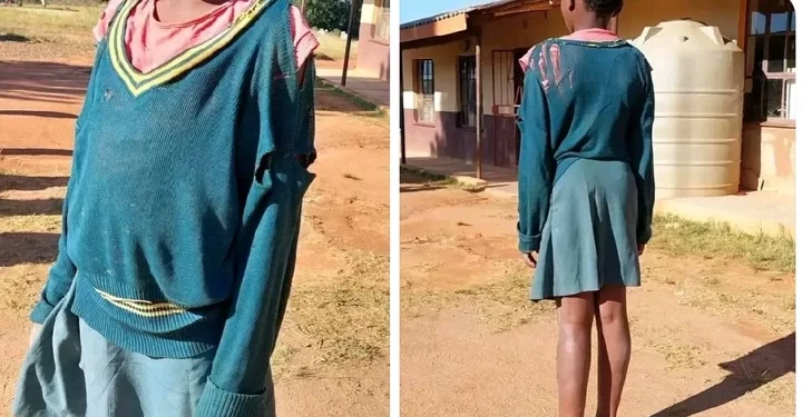 “The mother is drinking her SASSA grant” check this girl uniform that left people heartbroken