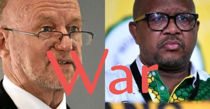 White ANC veteran drags Mbalula for ganging up with EFF Malema to push the idea State owned banks