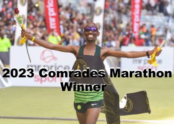 South Africa Security guard Tete Dijana wins life-changing 2023 Comrades Marathon Back-to-Back
