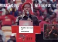Julius Malema Is Being Criticized After He Was Caught Using This