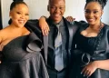 Check out recent picture of Musa Mseleku son with his two gf that left people talking