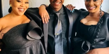 Check out recent picture of Musa Mseleku son with his two gf that left people talking