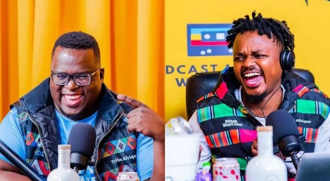 Sol Phenduka celebrates 1 000 000 subscribers to MacG’s podcast