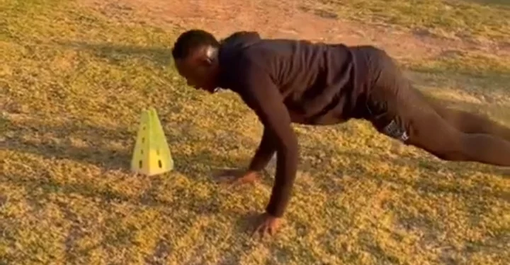 Eric Mathoho: Tower Working Hard On His Fitness To Keep Fit As He Remains Unattached To Any Team