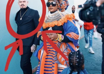 Check what people noticed about Mamkhize bodyguard that left them talking