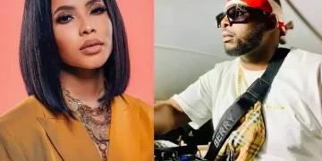 Check what people noticed about Thuli Phongolo recent picture that left them in stitches