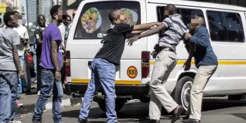 A heated altercation between taxi drivers escalated to a shooting this morning in Soweto