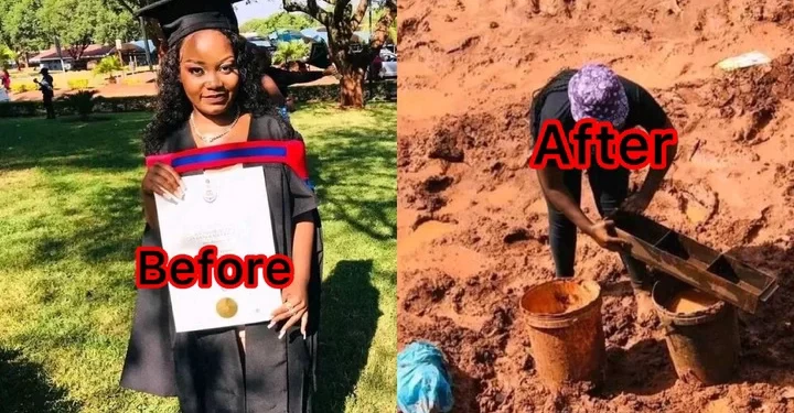 Meet a University Of Venda Graduate Who Wakes Up Everyday At 2:00 to Make Mud Bricks, See Photos