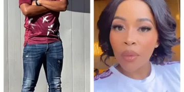 Andile Jali’s ex-GF spotted wearing a Moroka Swallows jersey