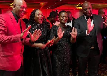 Mkhwebane Rubbed Shoulders With EFF Top Leadership At Their Gala Dinner
