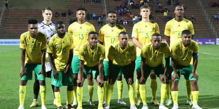 Bafana Bafana vs Botswana Starting XIs Announced and Live Stream
