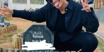 Babes Wodumo appreciates Pearl Thusi for visiting Mampintsha’s grave