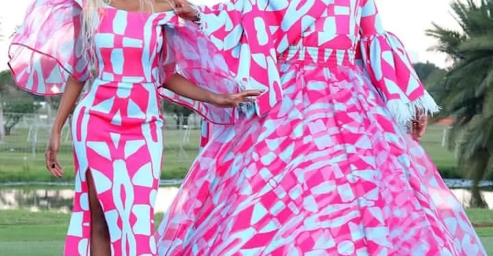 A fan mocks Somizi for finishing the material in his recent matching outfits with his daughter.