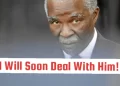 Thabo Mbeki Unexpected ‘Reaction’ As ANC Heavyweight Did This At The High-profile Event