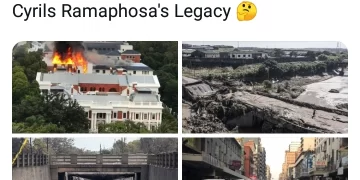 Cyril Ramaphosa is a curse see people drag Cyril Ramaphosa after this picture was posted