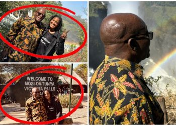 Look What Jacob Zuma & Dudu Zuma Were Spotted Doing In Zambia Yesterday