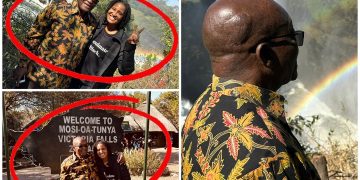 Look What Jacob Zuma & Dudu Zuma Were Spotted Doing In Zambia Yesterday