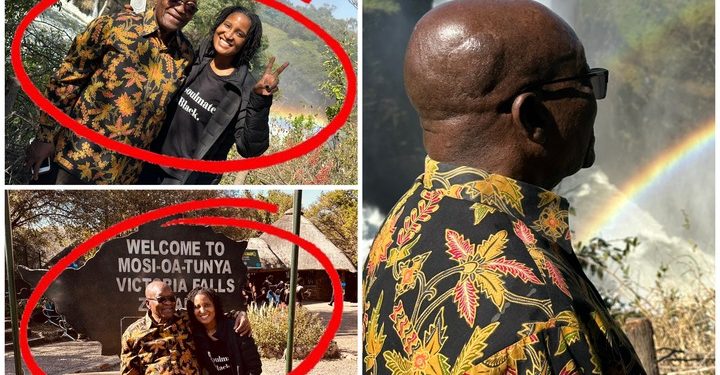 Look What Jacob Zuma & Dudu Zuma Were Spotted Doing In Zambia Yesterday