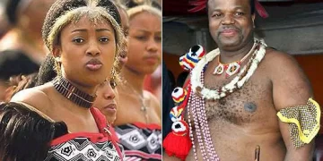 Meet King Mswati’s youngest Wife Who Is Younger Than Nine Of His Children