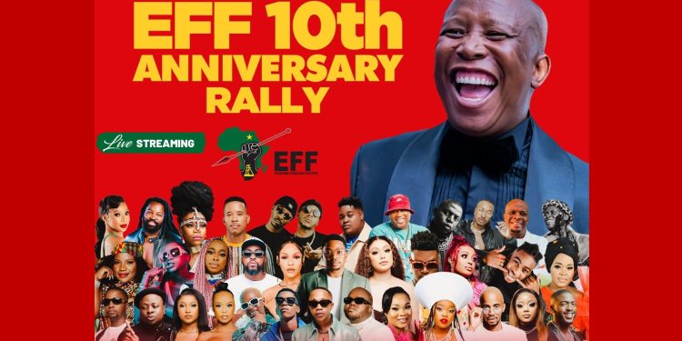WATCH: CIC Julius Malema Speech – EFF 10th anniversary celebrations at FNB Staduim