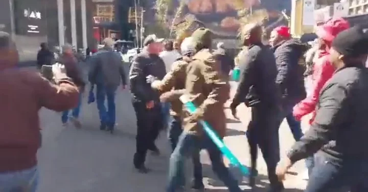 War Looms In South Africa, As White Men and EFF Supporters Clashes In Joburg