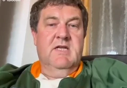 White European man sending a strong message to all white people living in SA, listen to what he said