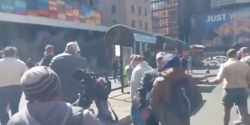 War Looms In South Africa, As White Men and EFF Supporters Clashes In Joburg