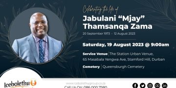 Watch Live: Eyadini Lounge owner Jabulani “Mjay” Zama Funeral Service